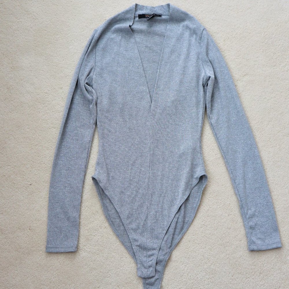 Brand New Forever 21 Long Sleeve Bodysuit (XS)